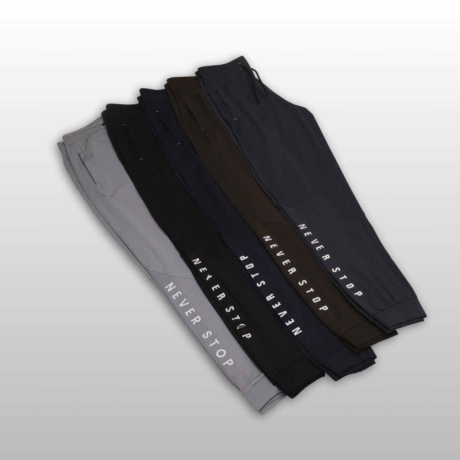 Athleisure men’s joggers, versatile workout and casual wear bottoms, plain background product image
